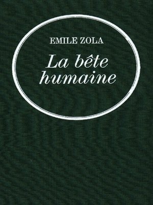 cover image of La bête humaine